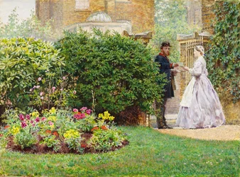 Mon jardin de devant, 1864